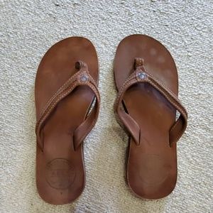 Reef suede sandals